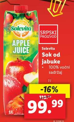 Solevita Apple Juice