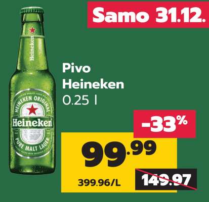 Pivo Heineken