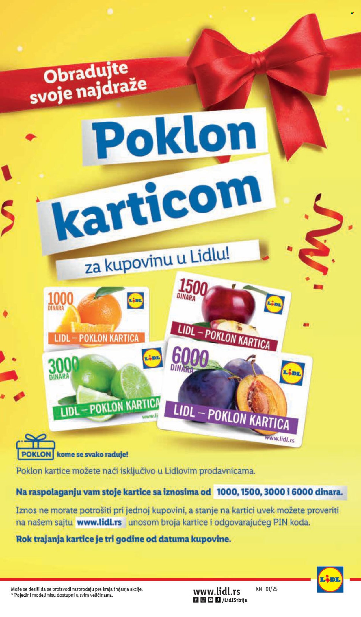 Lidl katalog - 02.01.2025 - 08.01.2025. Stranica 1