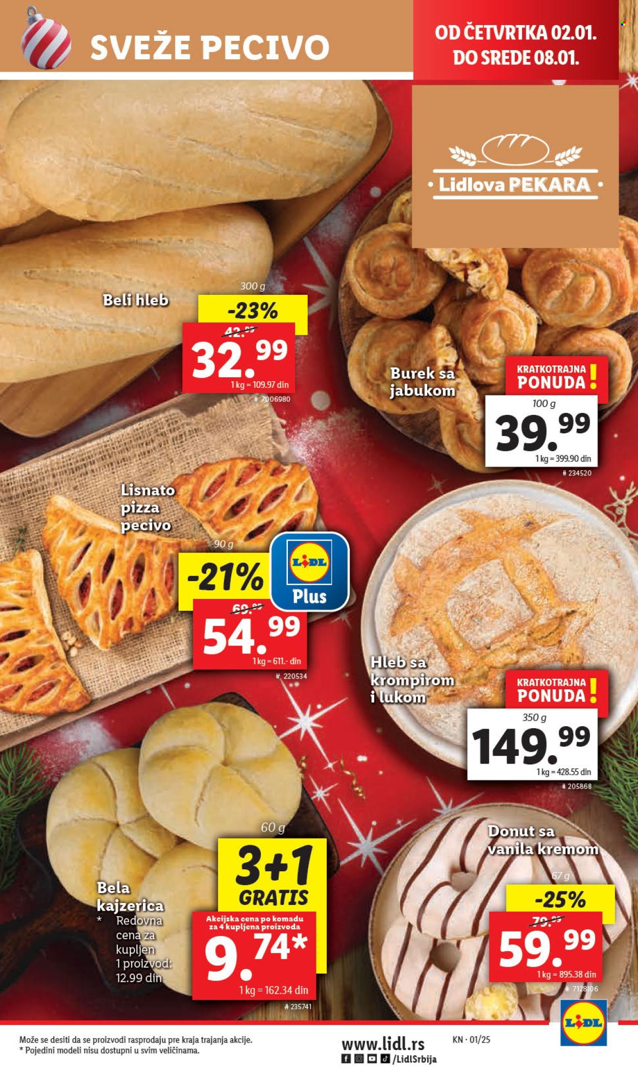 Lidl katalog - 02.01.2025 - 08.01.2025. Stranica 1