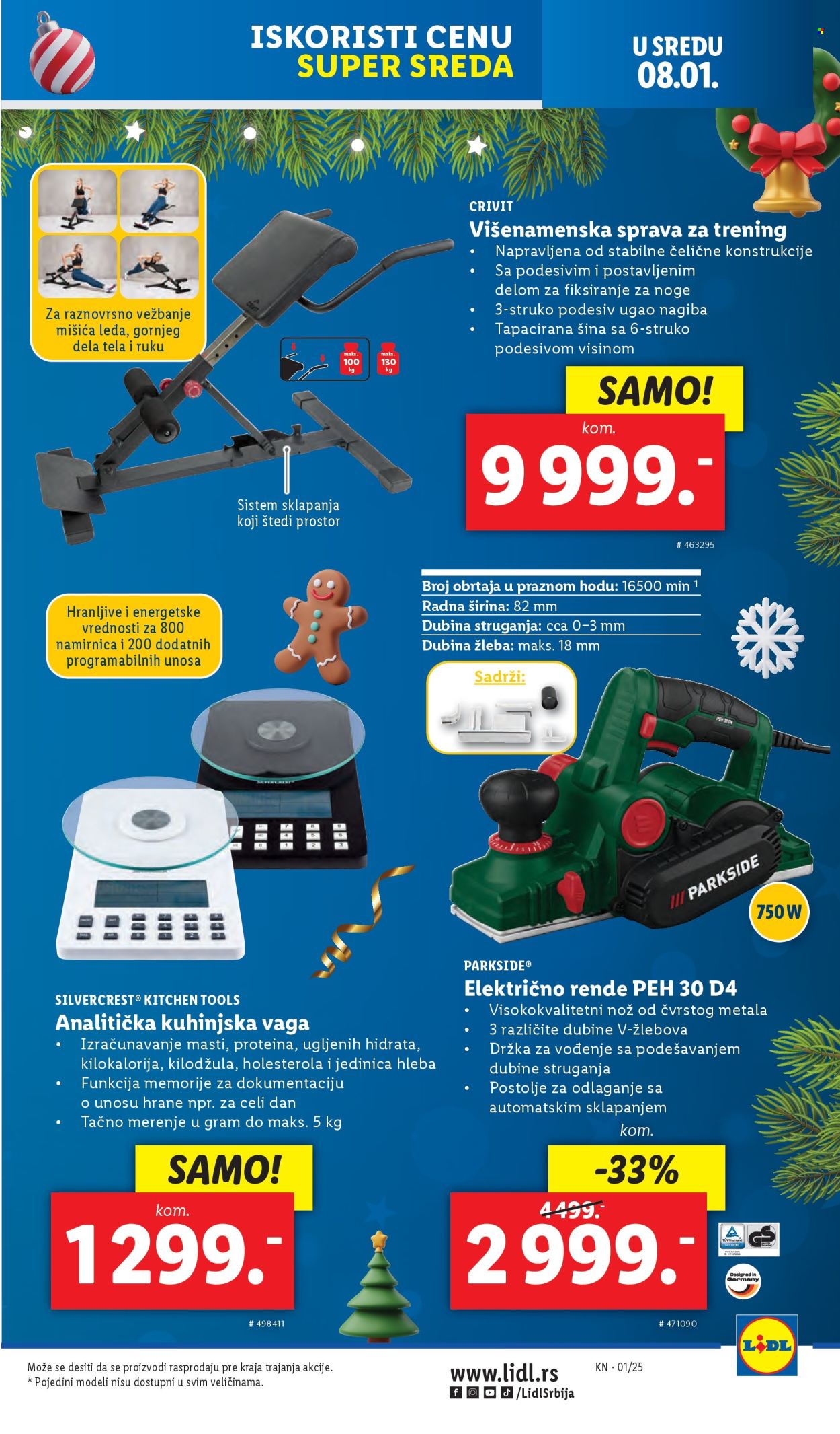 Lidl katalog - 02.01.2025 - 08.01.2025. Stranica 1