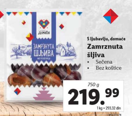 Zamrznuta šljiva