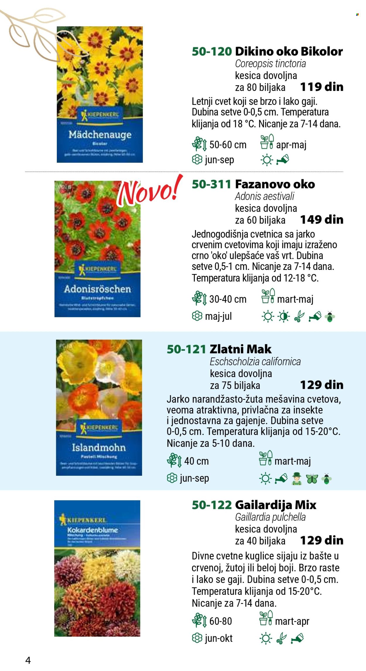 Flora Ekspres katalog. Stranica 1