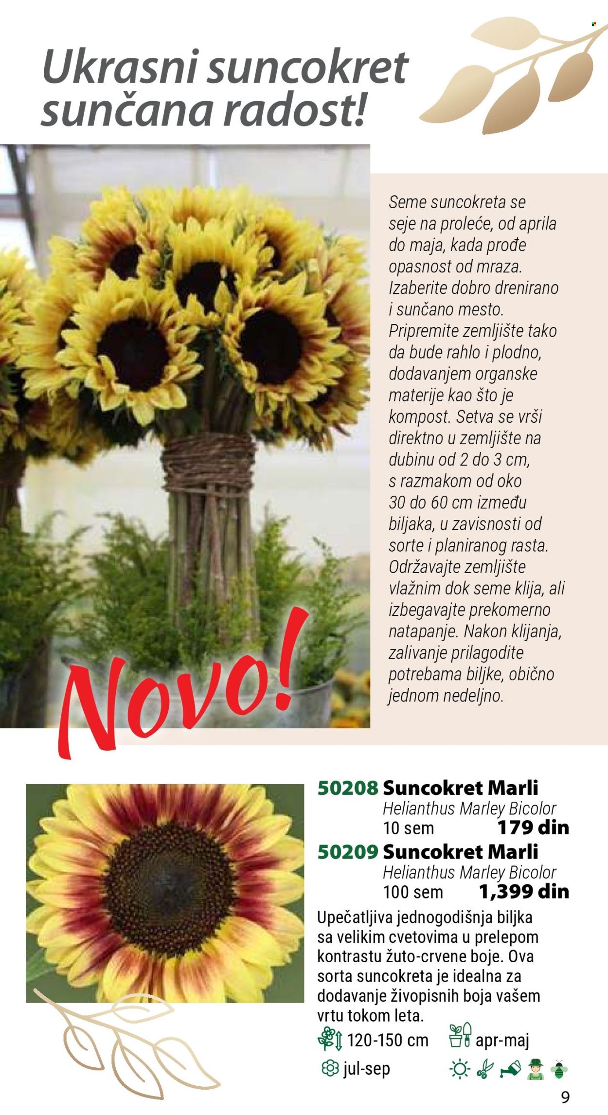 Flora Ekspres katalog. Stranica 1