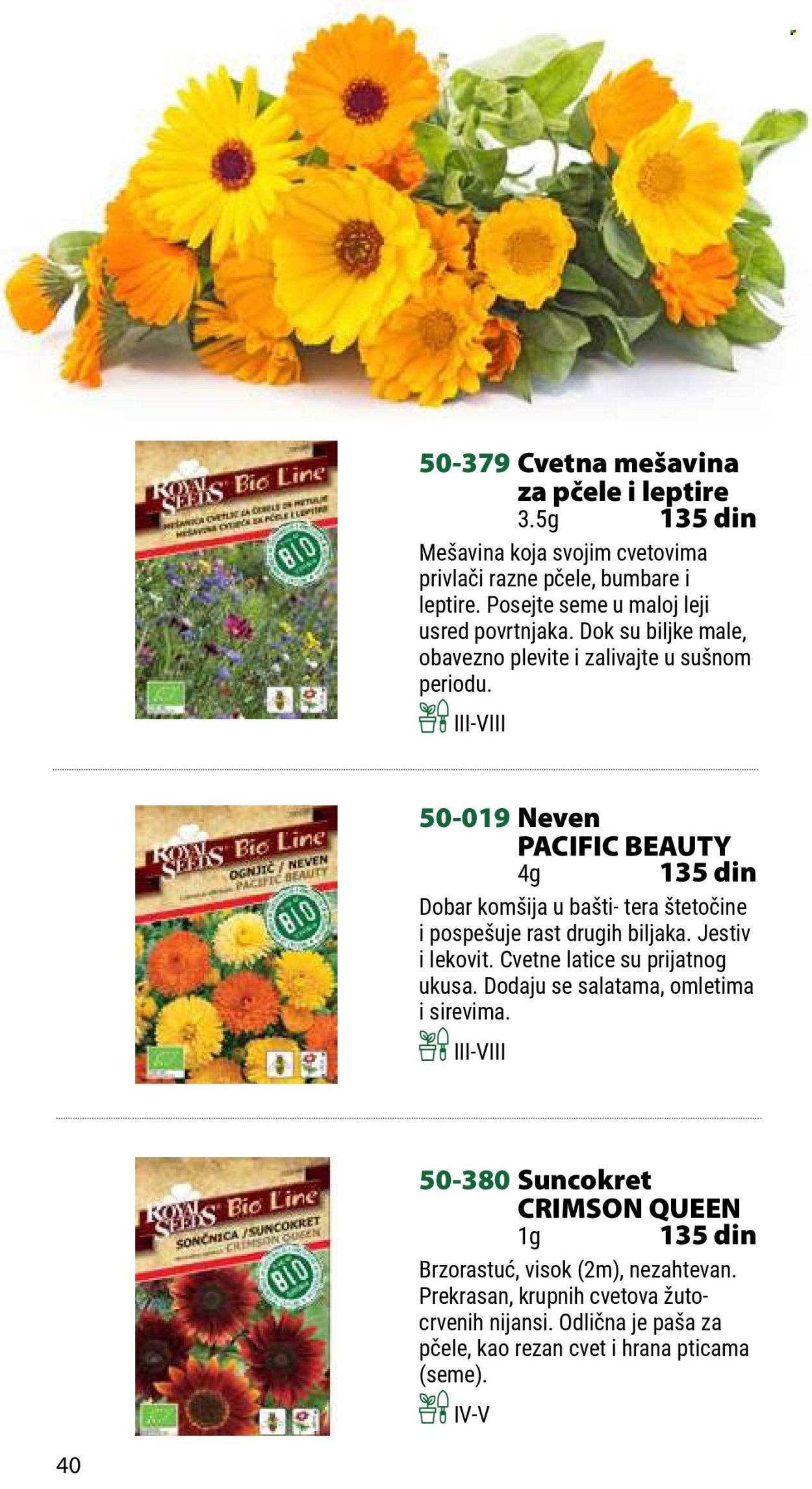 Flora Ekspres katalog. Stranica 1