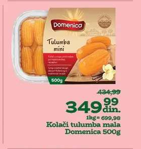 Kolači tulumba mala Domenica 500g