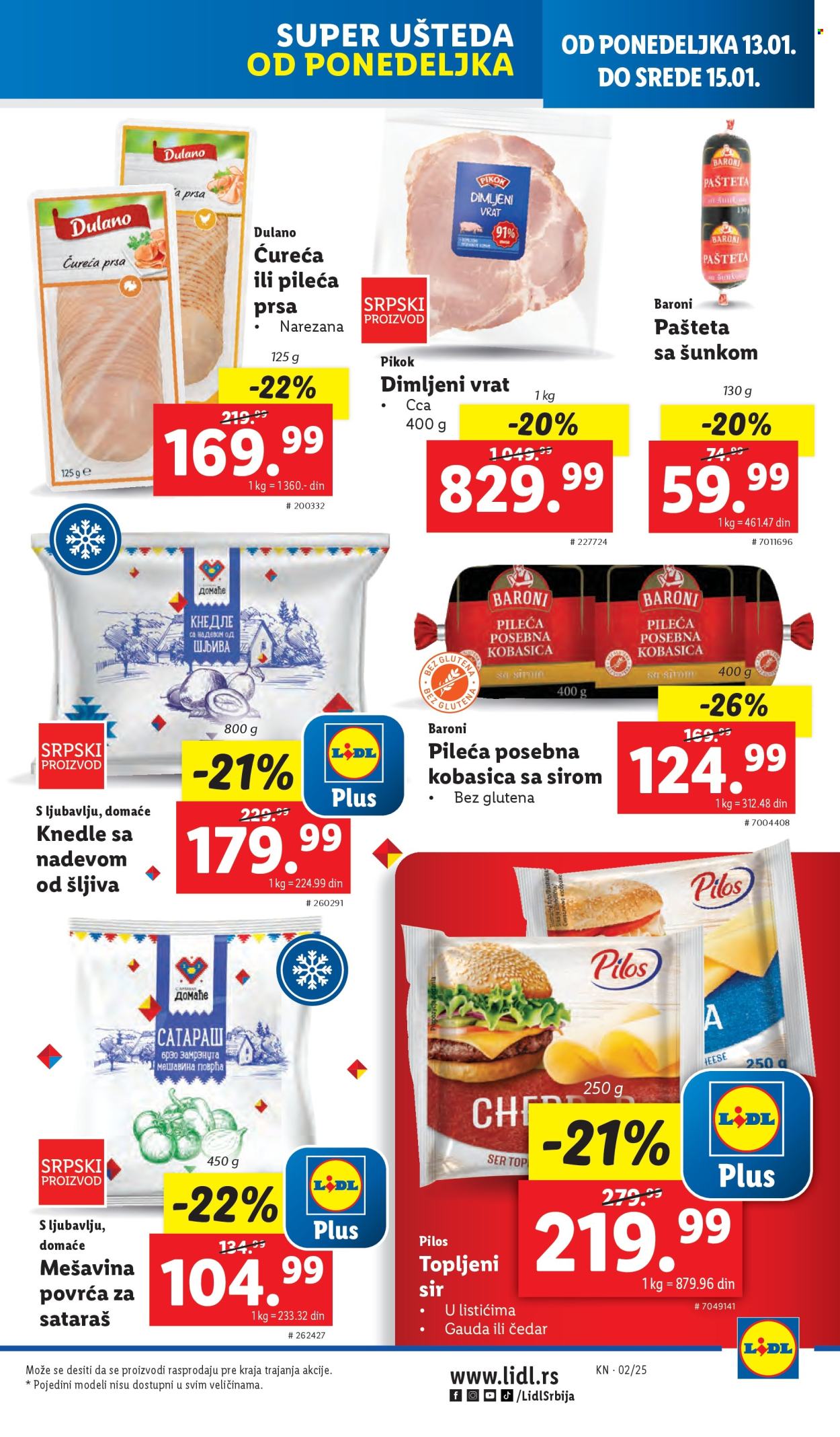 Lidl katalog - 09.01.2025 - 15.01.2025. Stranica 1