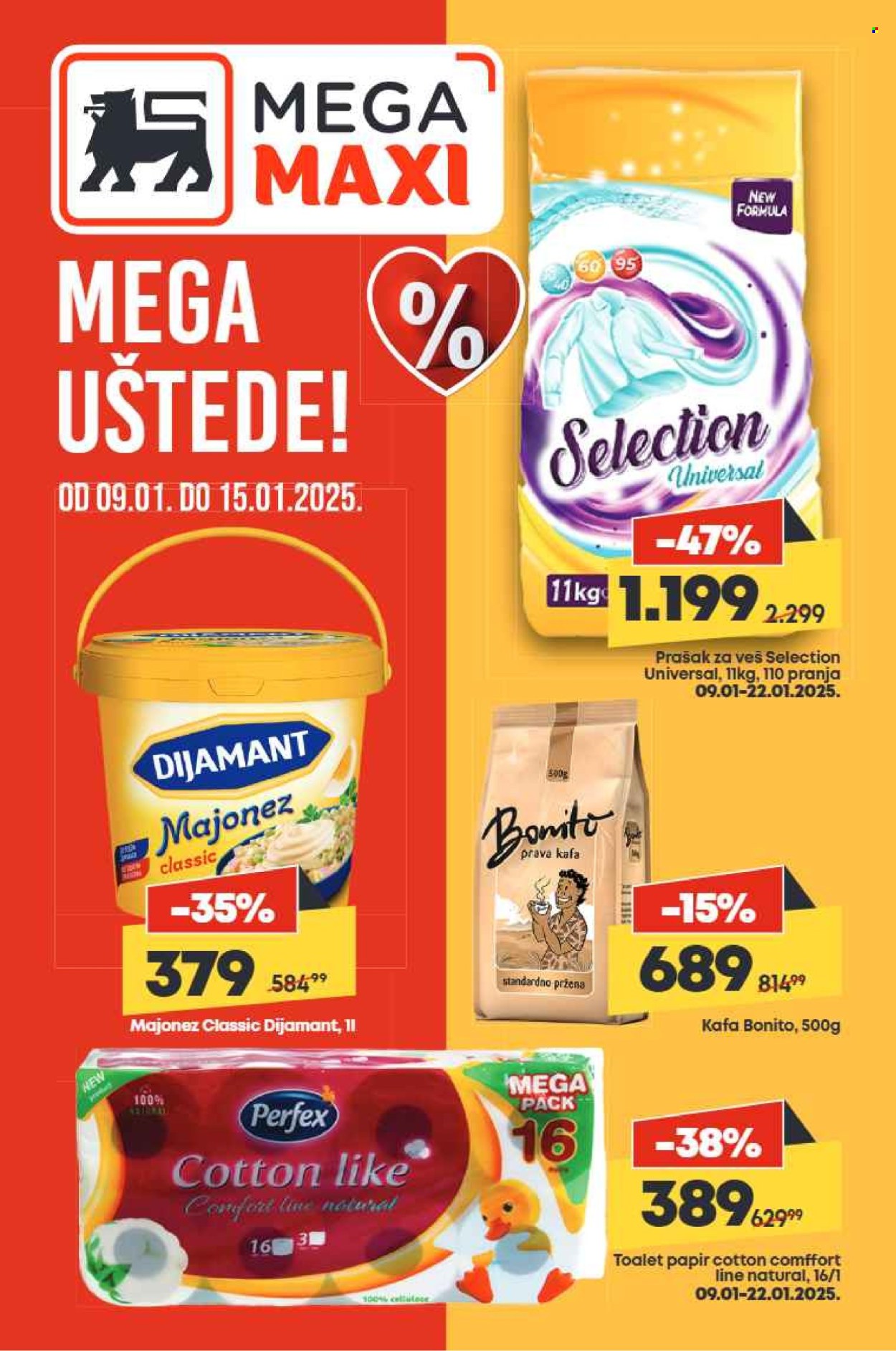 Mega Maxi katalog - 09.01.2025 - 15.01.2025. Stranica 1