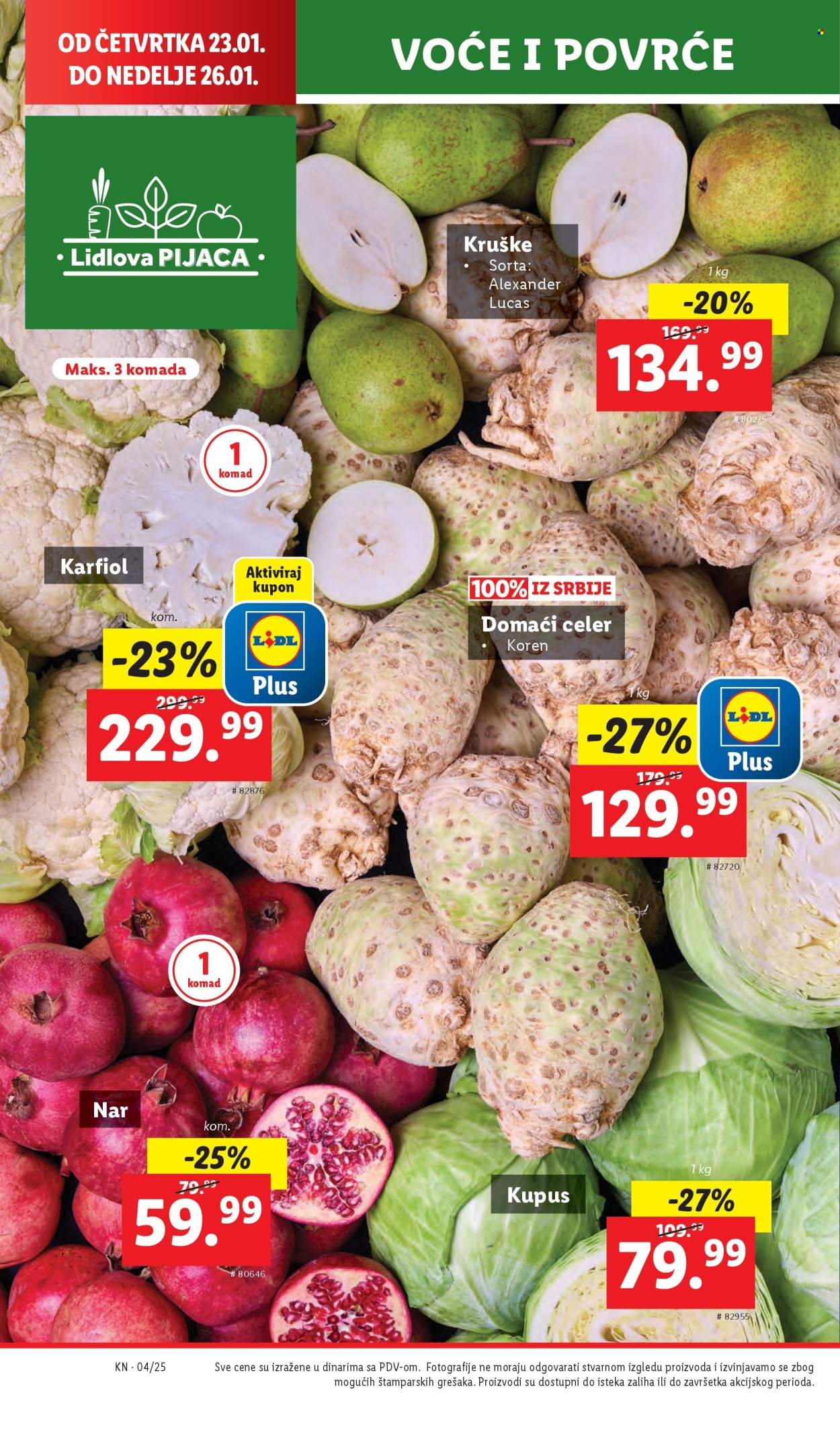 Lidl katalog - 23.01.2025 - 29.01.2025. Stranica 1