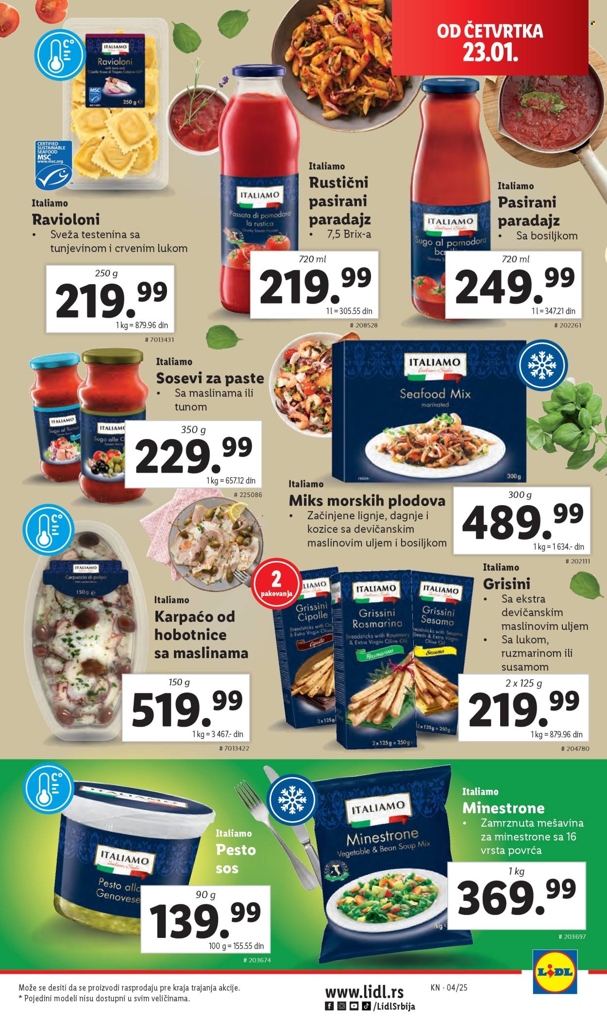 Lidl katalog - 23.01.2025 - 29.01.2025. Stranica 1