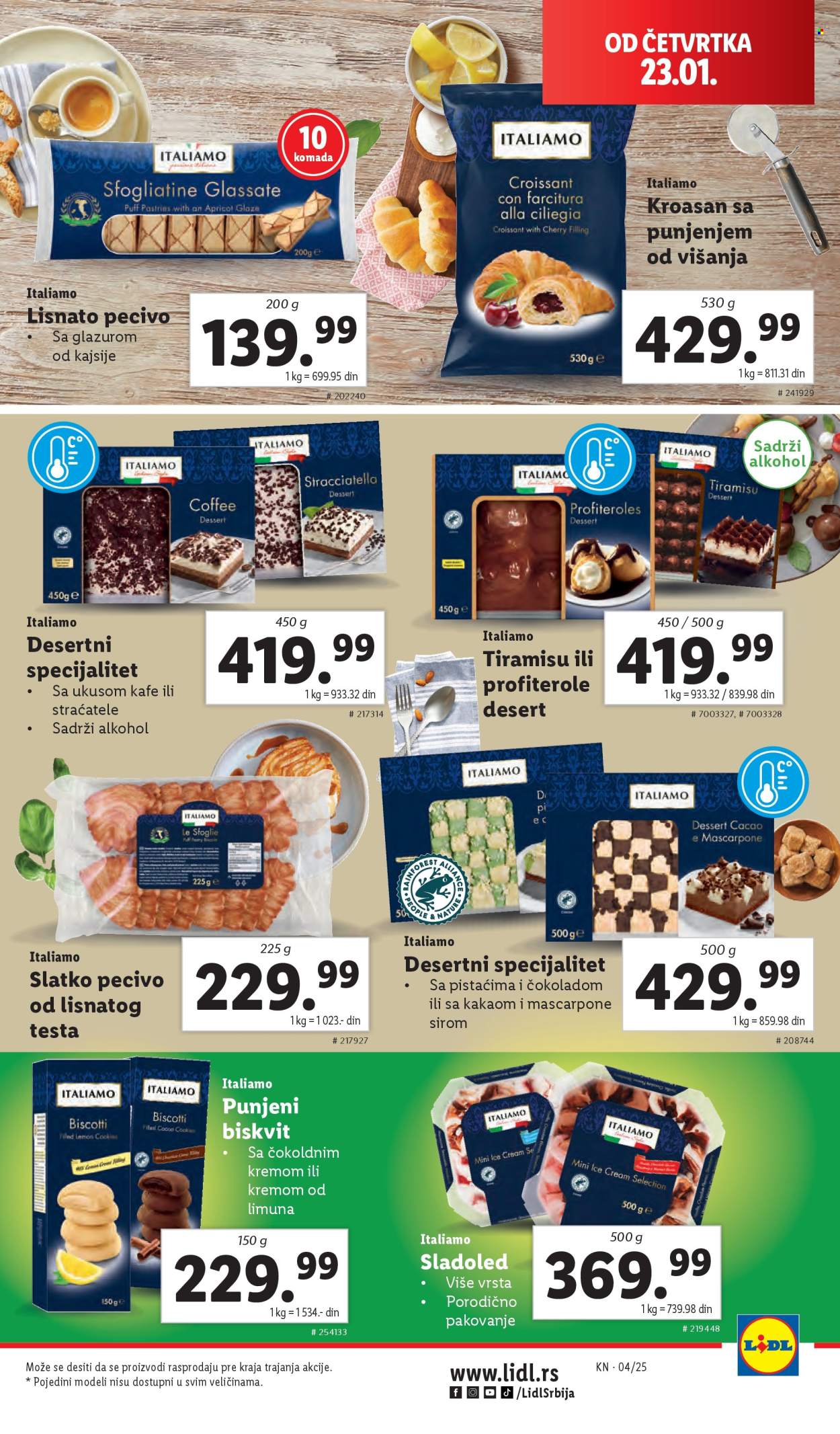 Lidl katalog - 23.01.2025 - 29.01.2025. Stranica 1