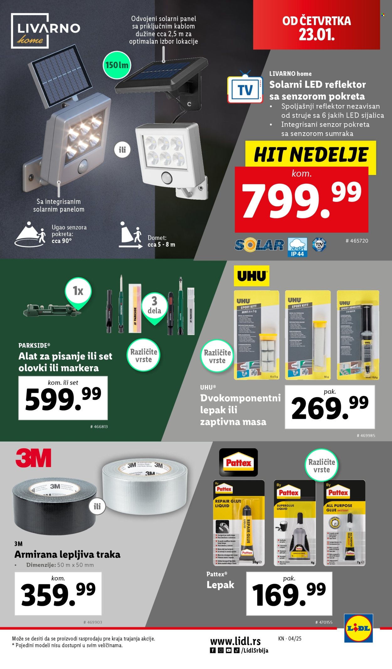 Lidl katalog - 23.01.2025 - 29.01.2025. Stranica 1