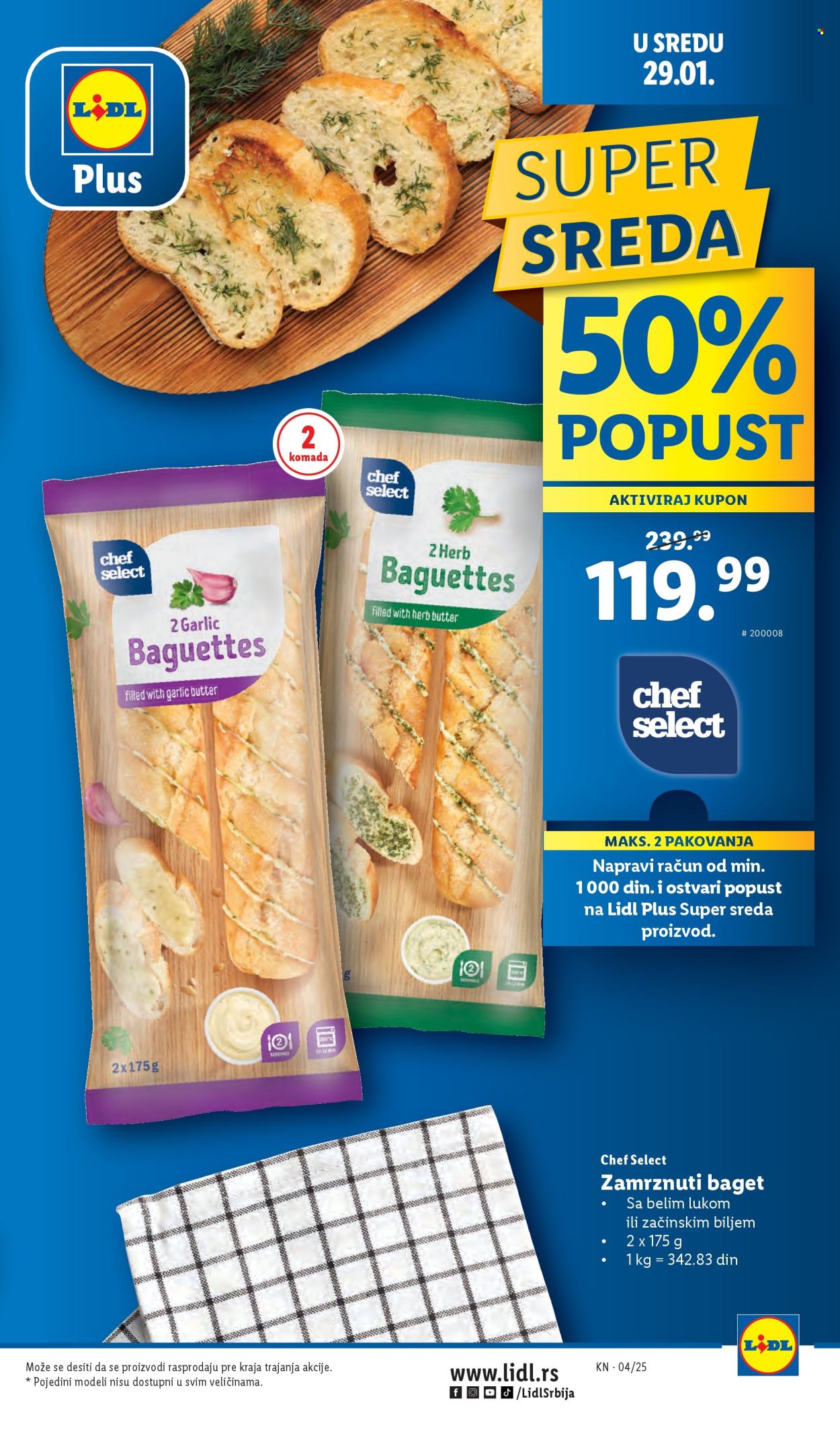 Lidl katalog - 23.01.2025 - 29.01.2025. Stranica 1