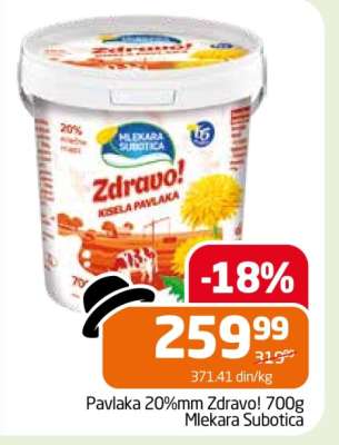 Pavlaka 20%mm Zdravo!