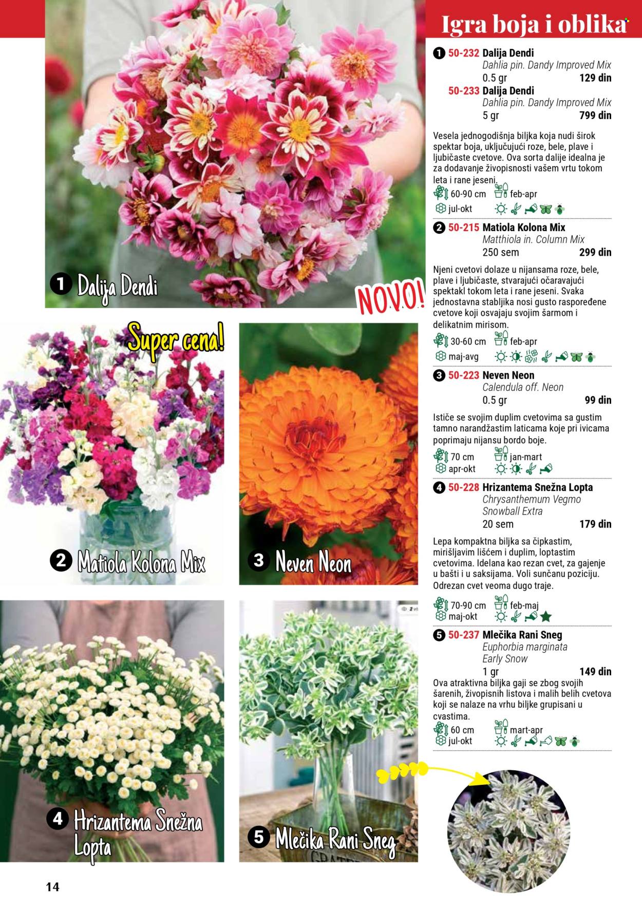 Flora Ekspres katalog. Stranica 1
