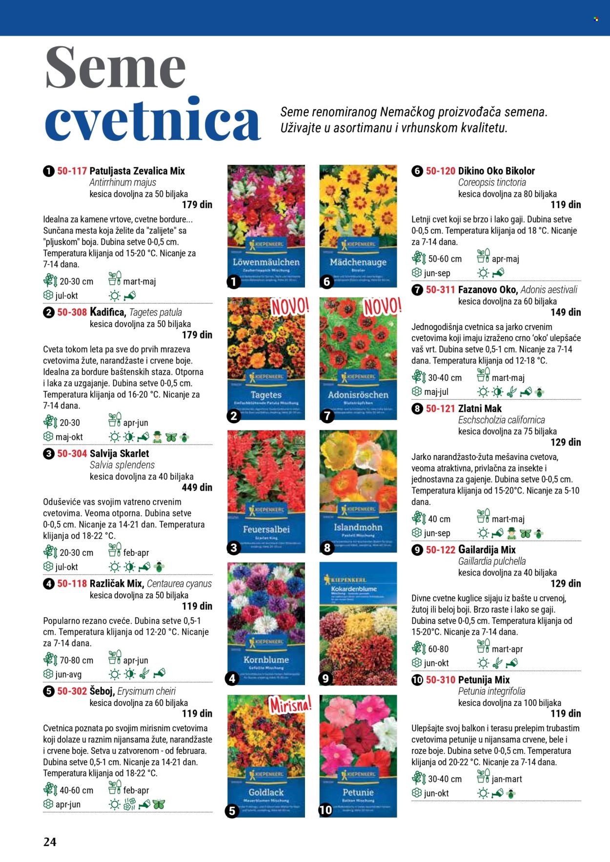 Flora Ekspres katalog. Stranica 1