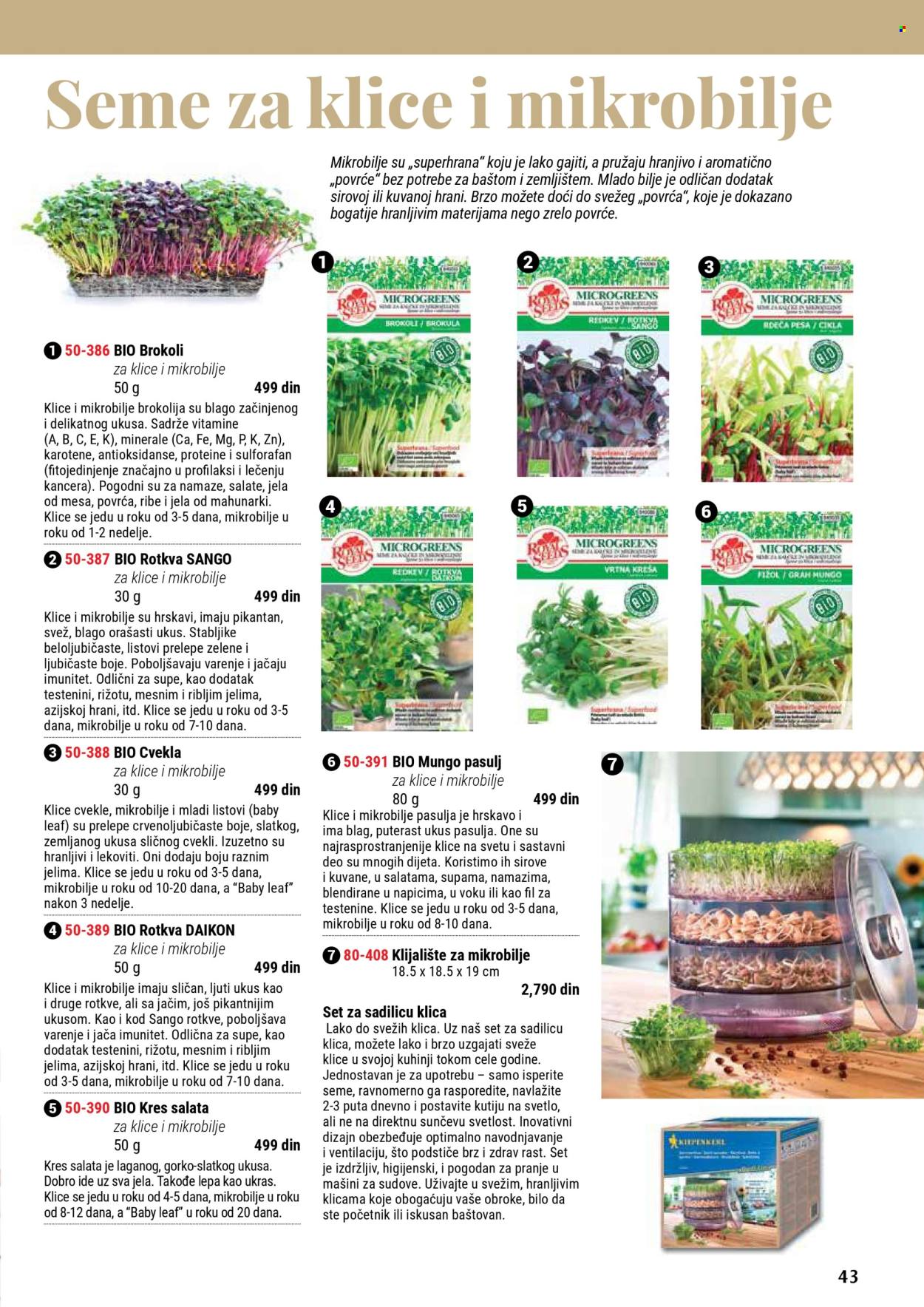 Flora Ekspres katalog. Stranica 1