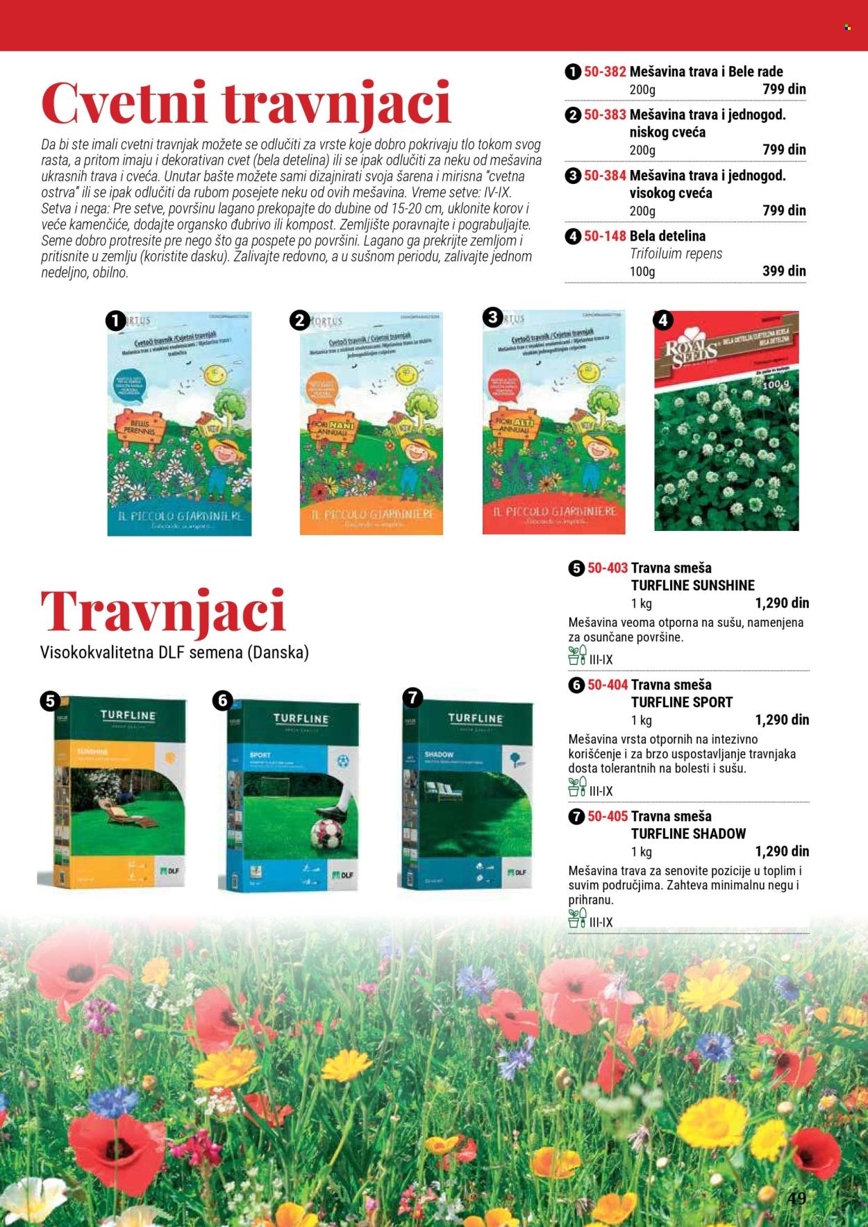 Flora Ekspres katalog. Stranica 1