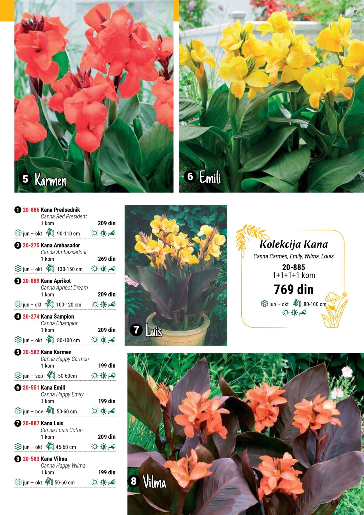 Flora Ekspres katalog. Stranica 1