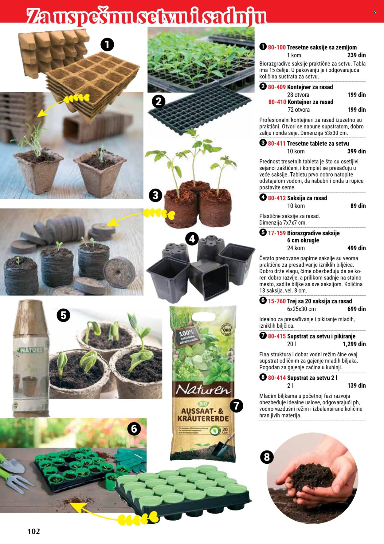 Flora Ekspres katalog. Stranica 1