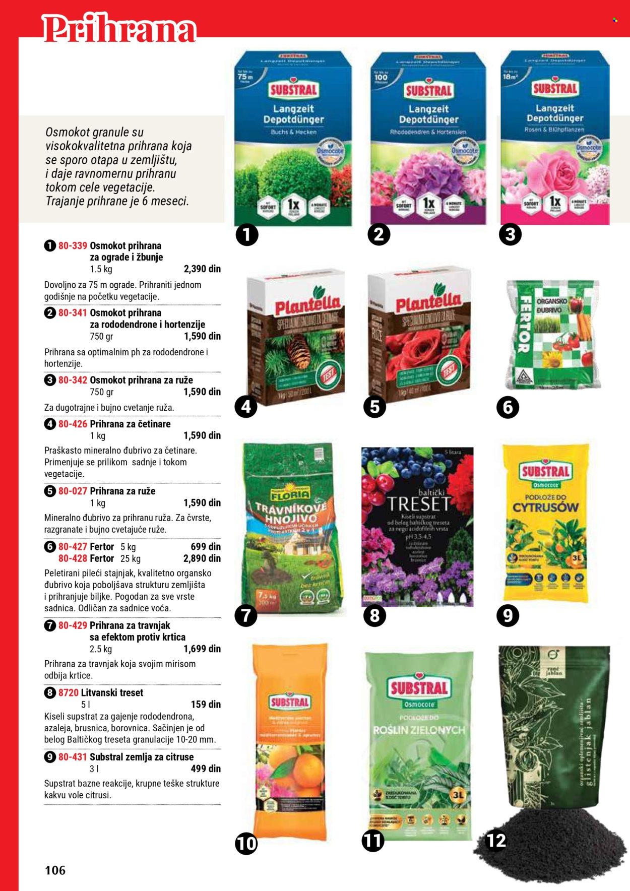 Flora Ekspres katalog. Stranica 1