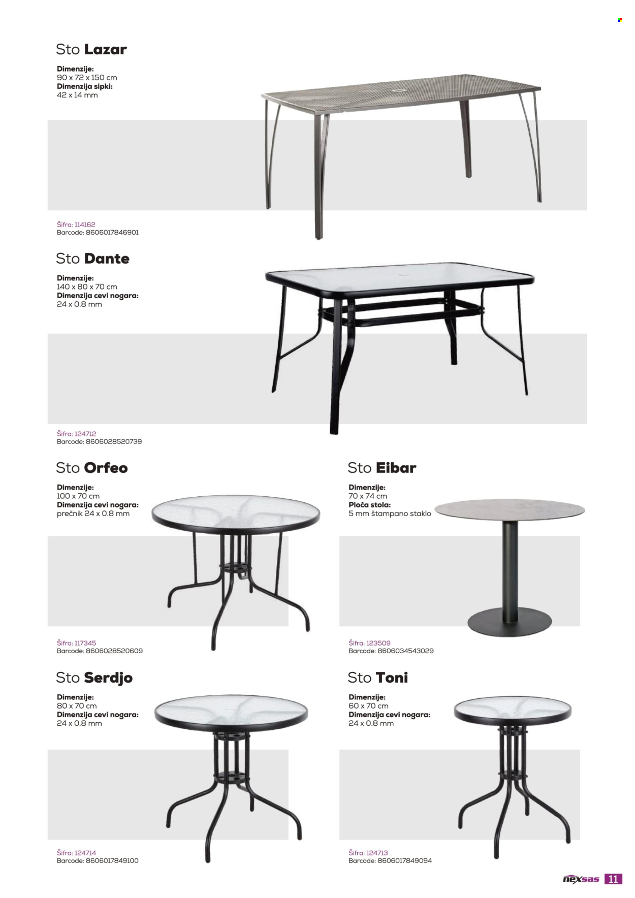 Tri O katalog. Stranica 1