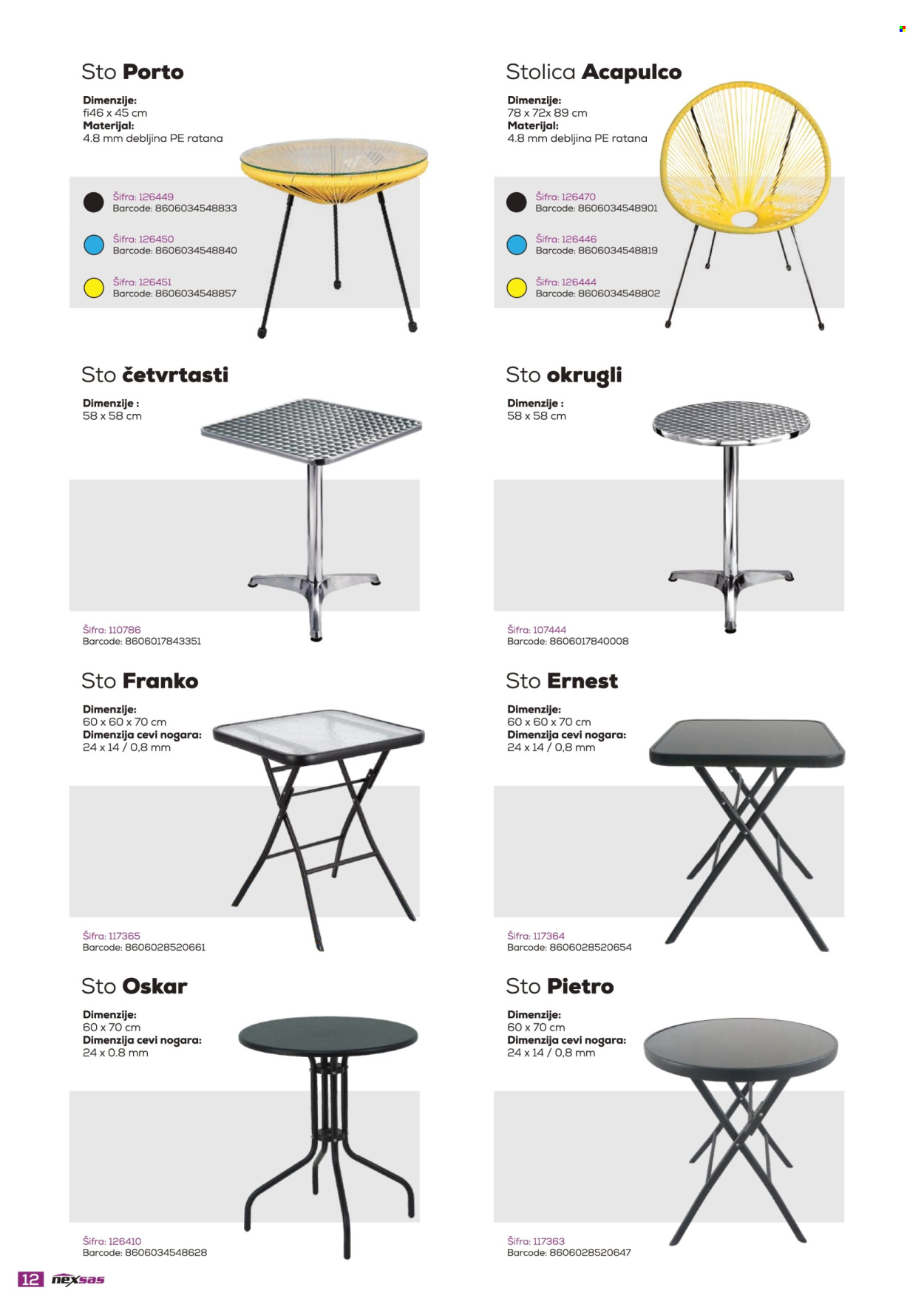 Tri O katalog. Stranica 1