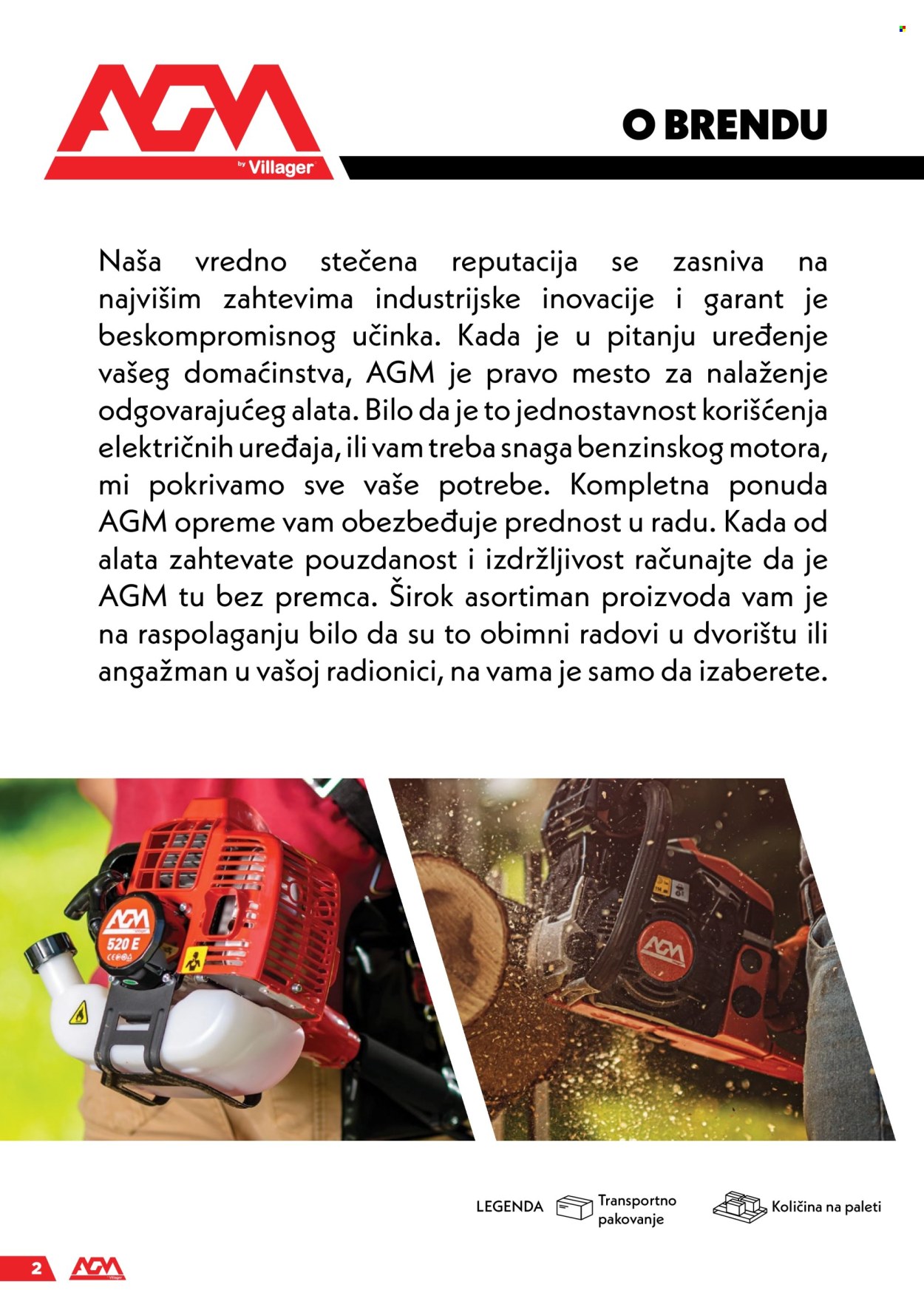 Villager katalog. Stranica 1