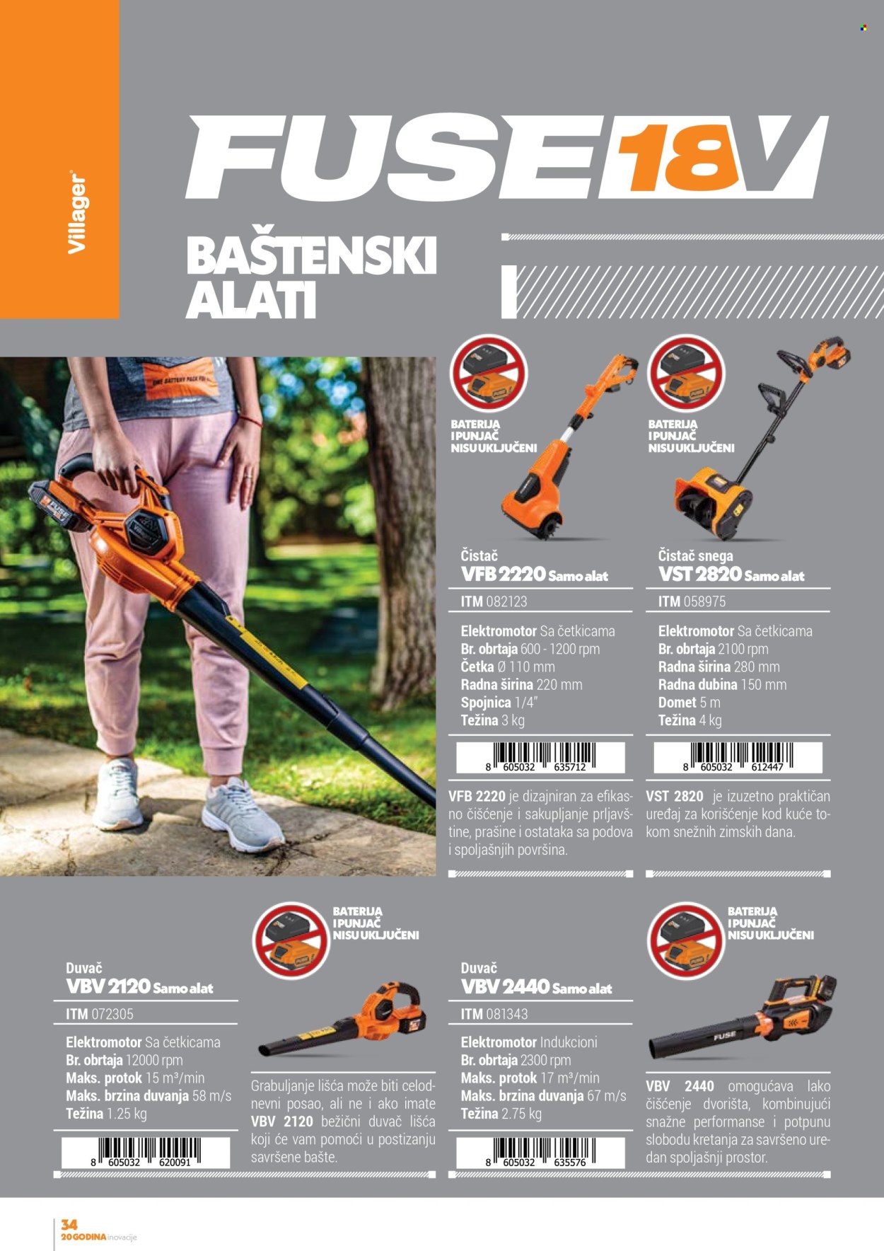 Villager katalog. Stranica 1