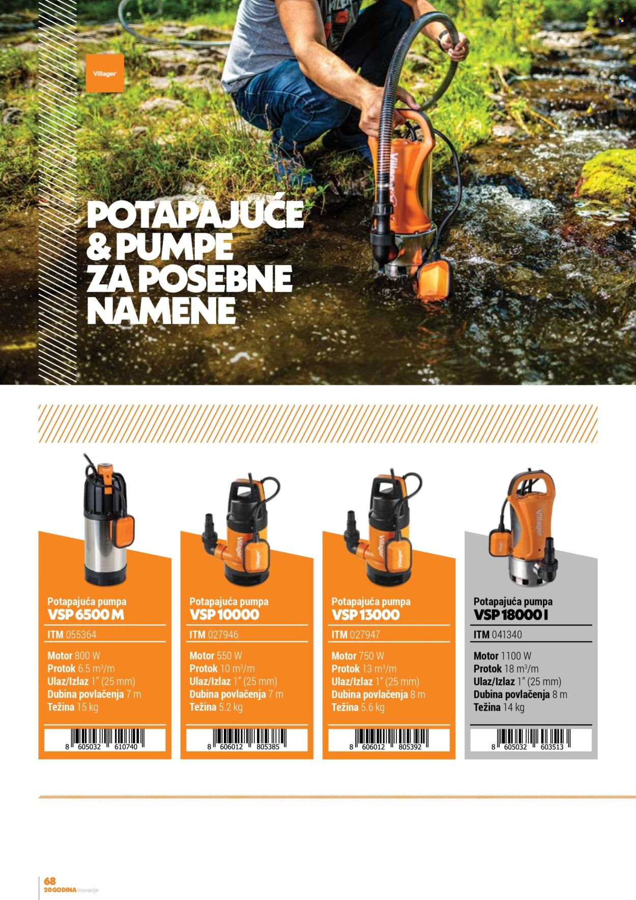 Villager katalog. Stranica 1