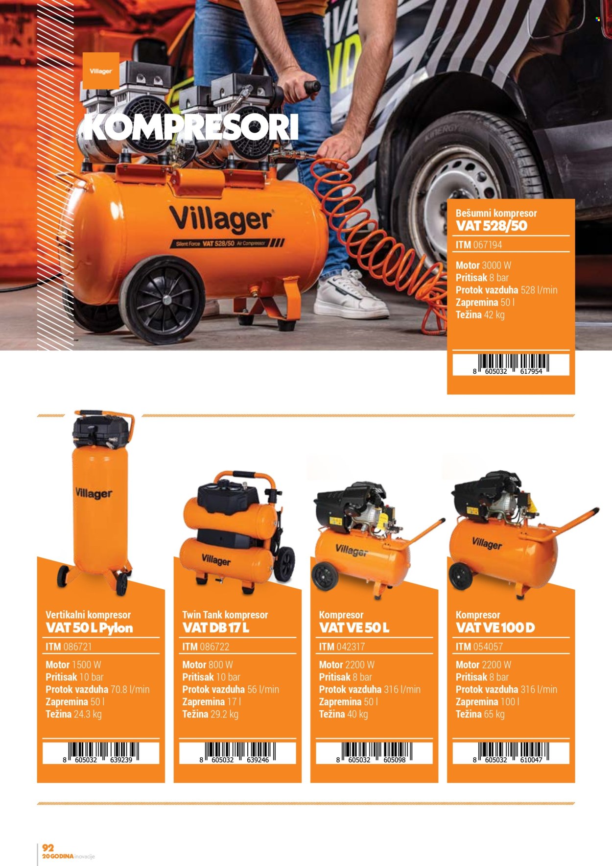 Villager katalog. Stranica 1