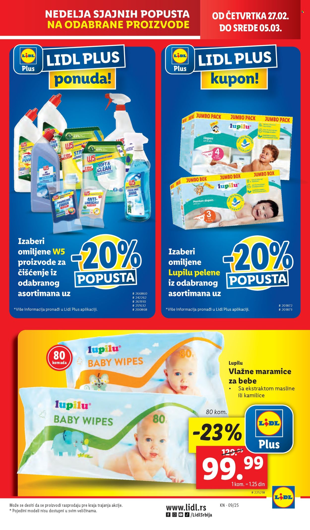 Lidl katalog - 27.02.2025 - 05.03.2025. Stranica 1