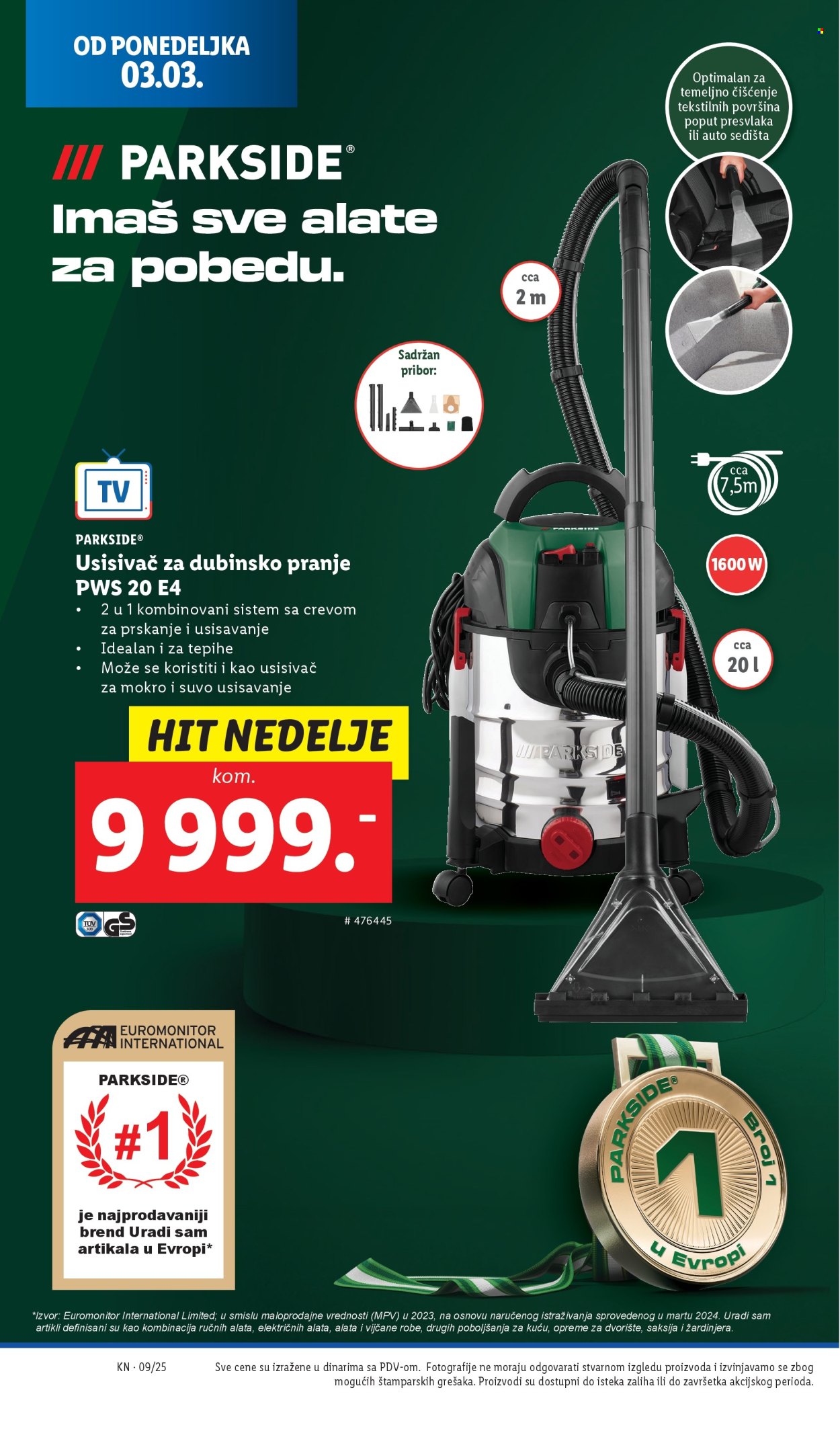 Lidl katalog - 27.02.2025 - 05.03.2025. Stranica 1