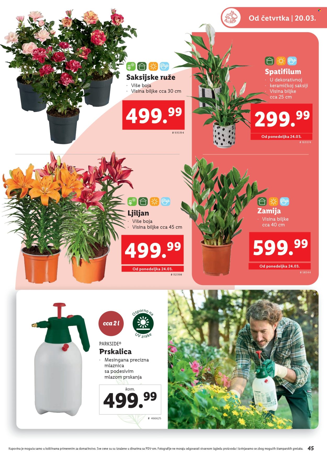 Lidl katalog. Stranica 1