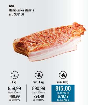 Aro Hamburška slanina