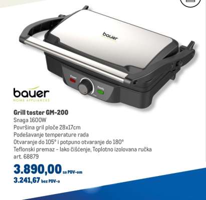 Grill toster GM-200