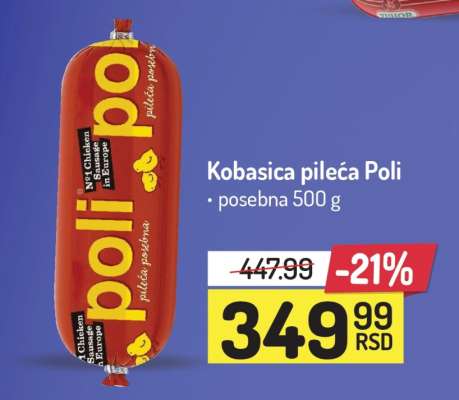 Kobasica pileća Poli