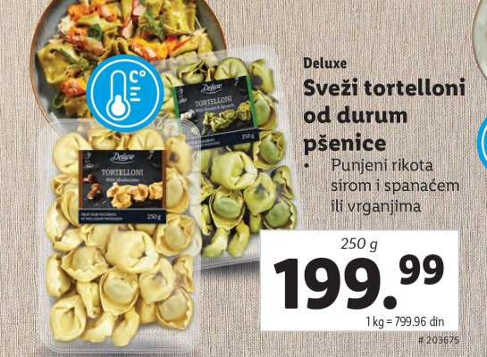 Deluxe Sveži tortelloni