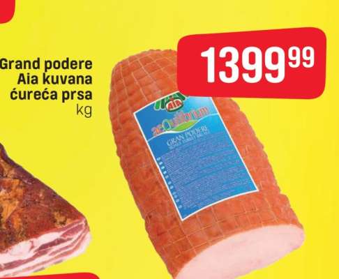 Grand podere Aia kuvana ćureća prsa