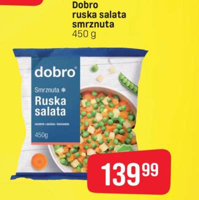 Dobro ruska salata smrznuta