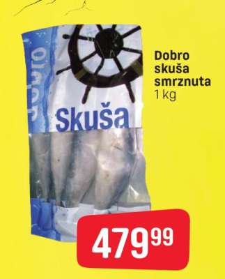 Dobro skuša smrznuta