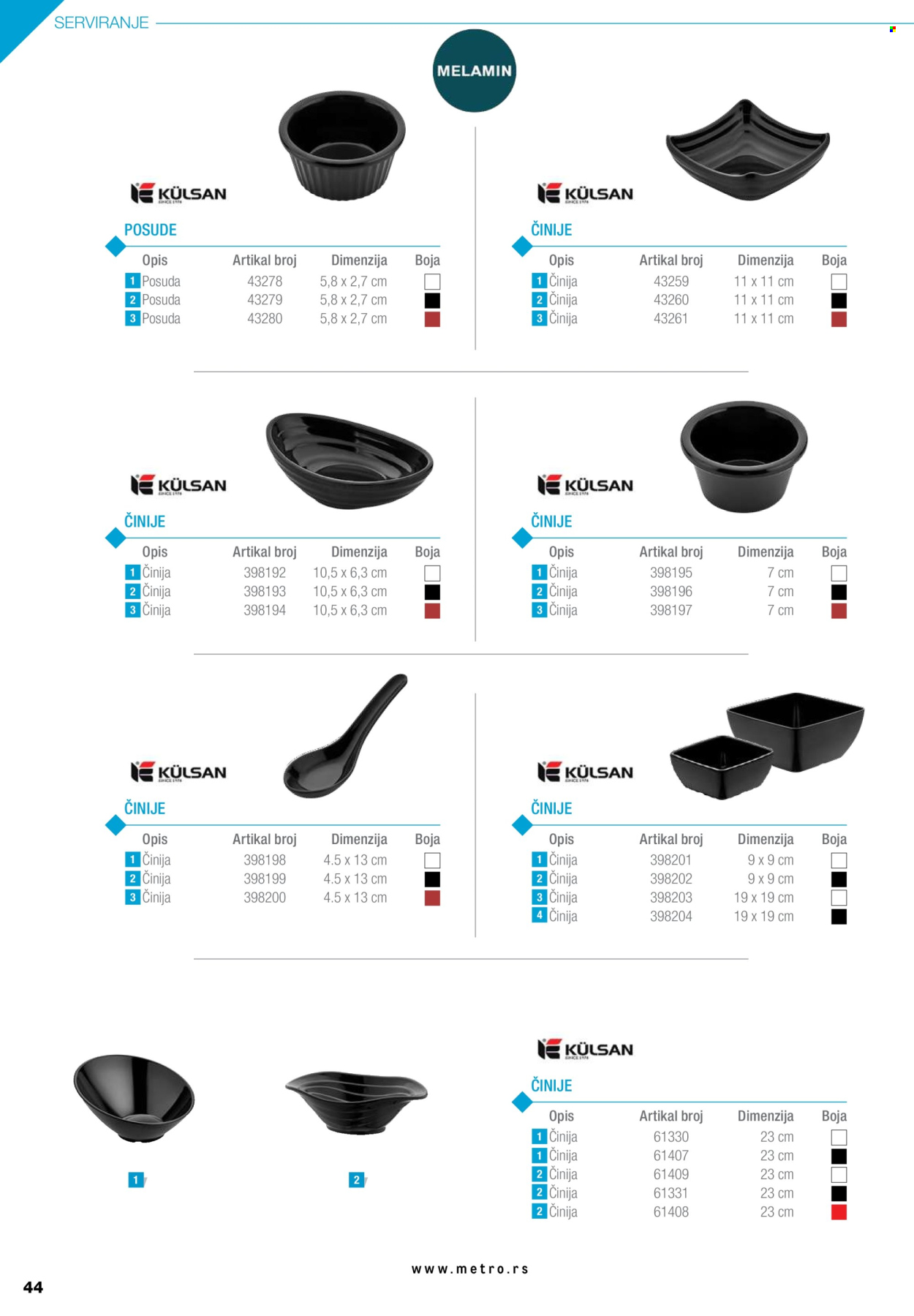 Metro katalog. Stranica 44