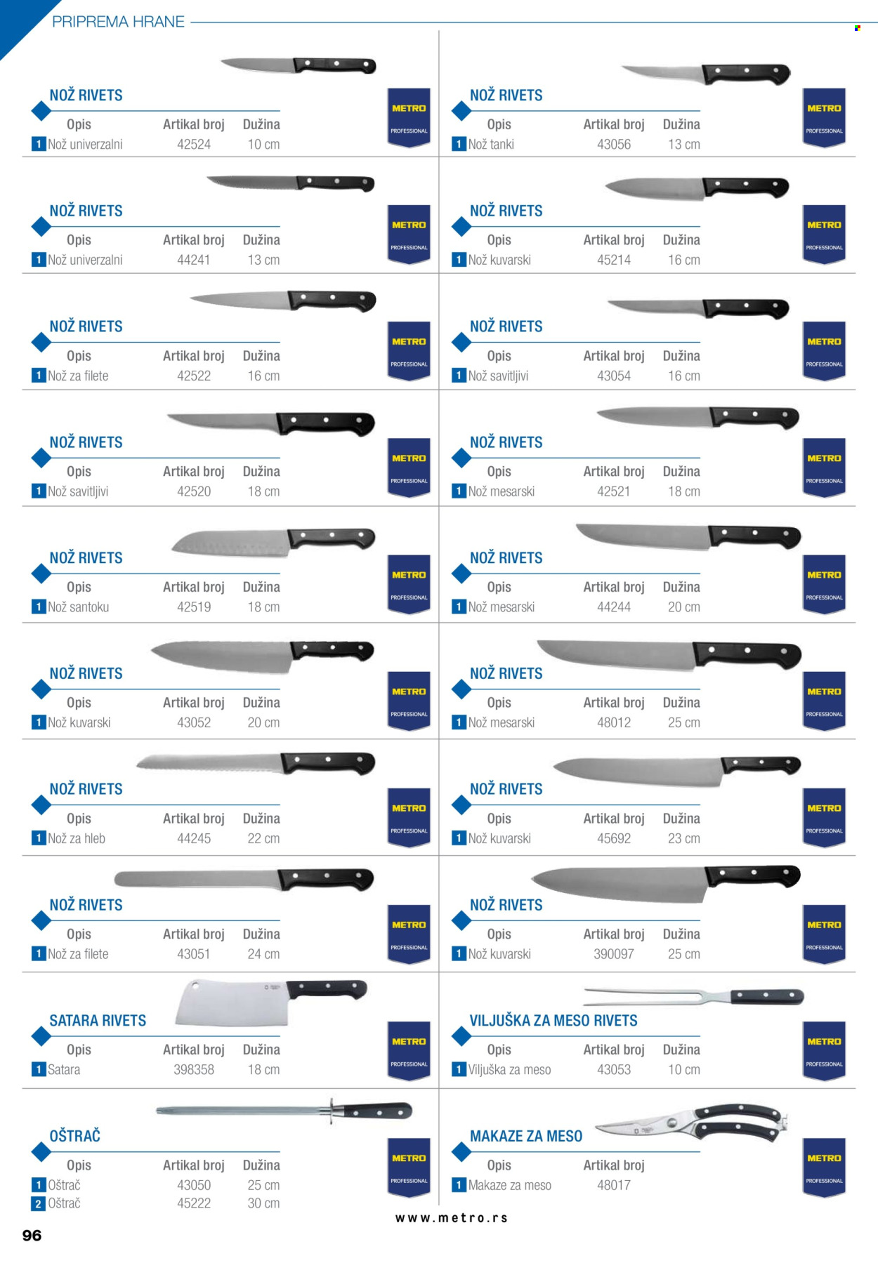 Metro katalog. Stranica 96