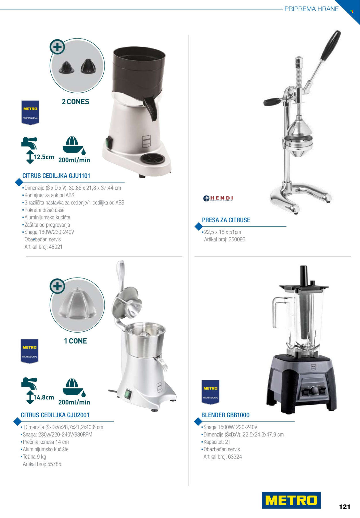 Metro katalog. Stranica 121