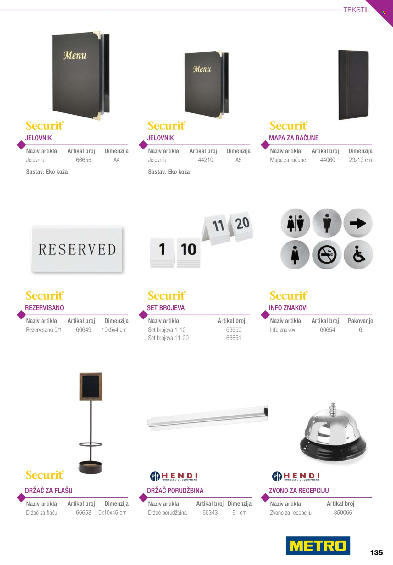 Metro katalog. Stranica 135