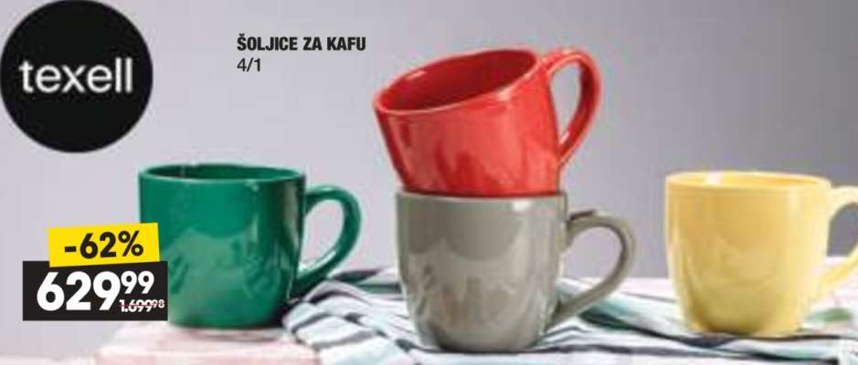 ŠOLJICE ZA KAFU 4/1