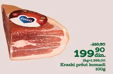 Kraški pršut komadi