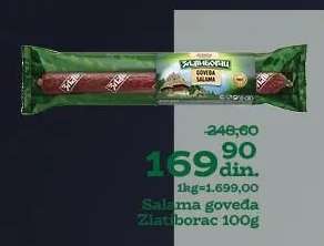 Salama goveda Zlatiborac 100g