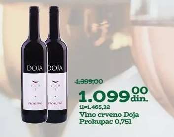 Vino crveno Doja Prokupac 0.75l