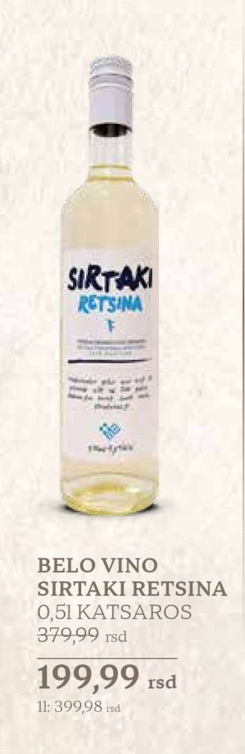 BELO VINO SIRTAKI RETSINA